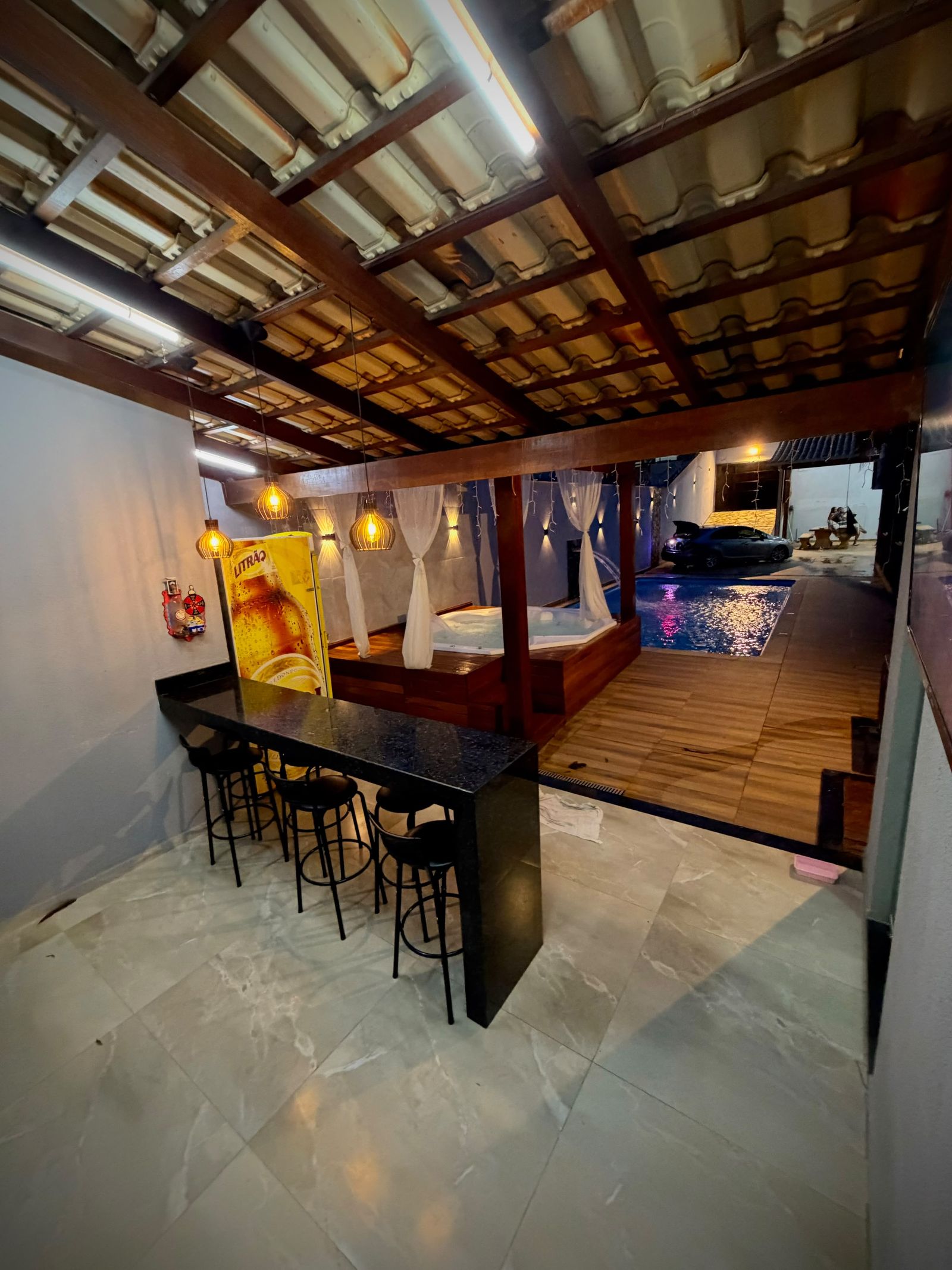 6º Casa mobiliada C/Piscina+Civic ou 250.000,00+Civic